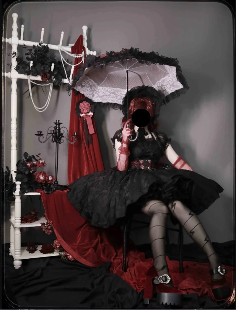 Strawberry Duck - Gothic Lolita Dress White Lolita JSK - Image 37