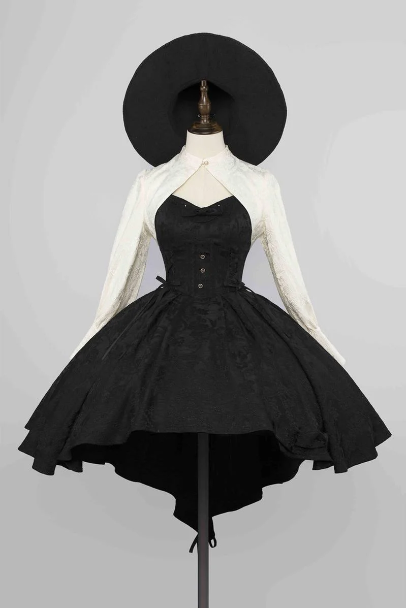 Strawberry Duck - Gothic Lolita Dress White Lolita JSK - Image 9