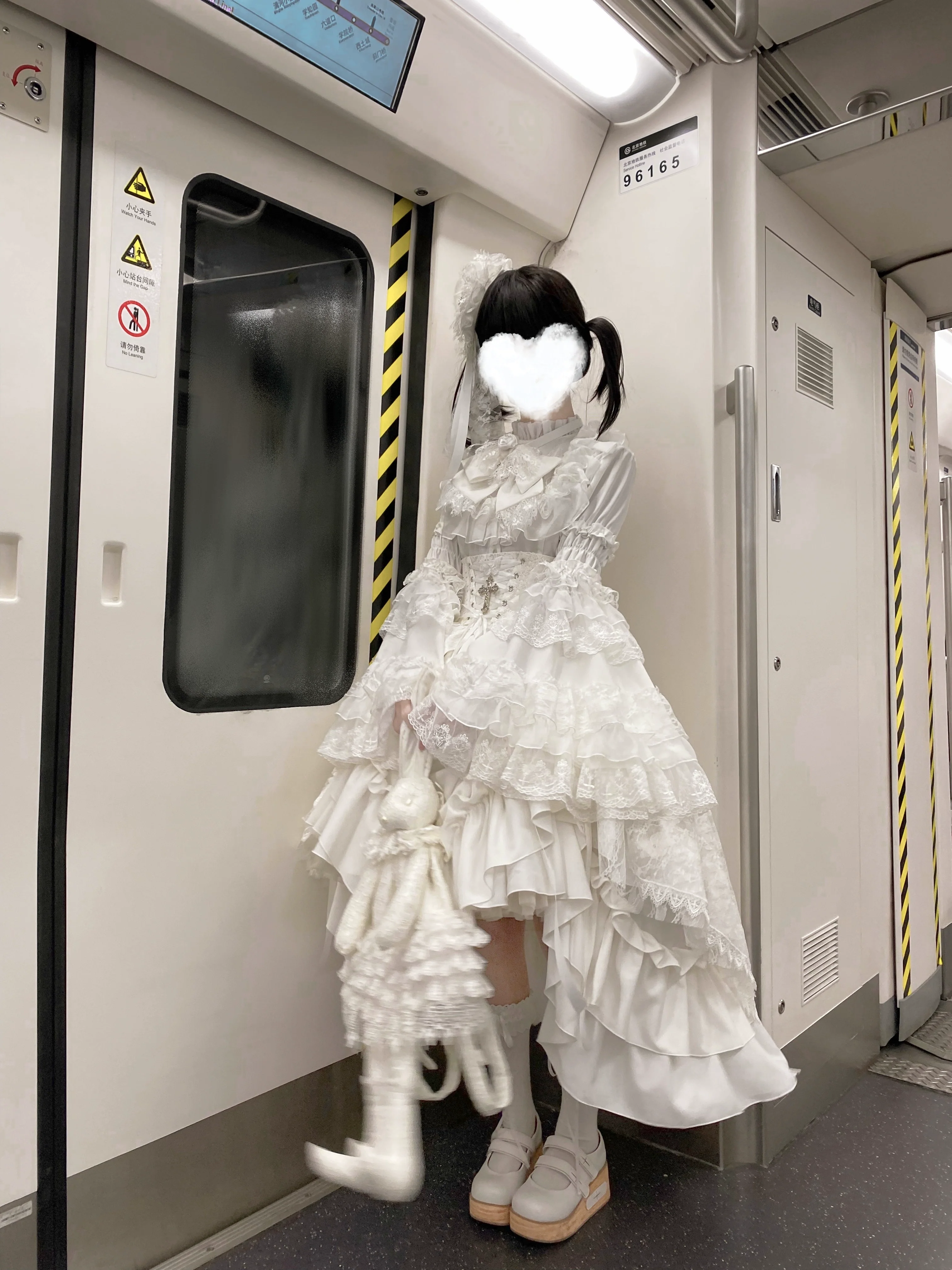 Nightingale Girl - Eternal Taboo - Gothic Lolita Dress with Princess Sleeve Shirt - Image 18