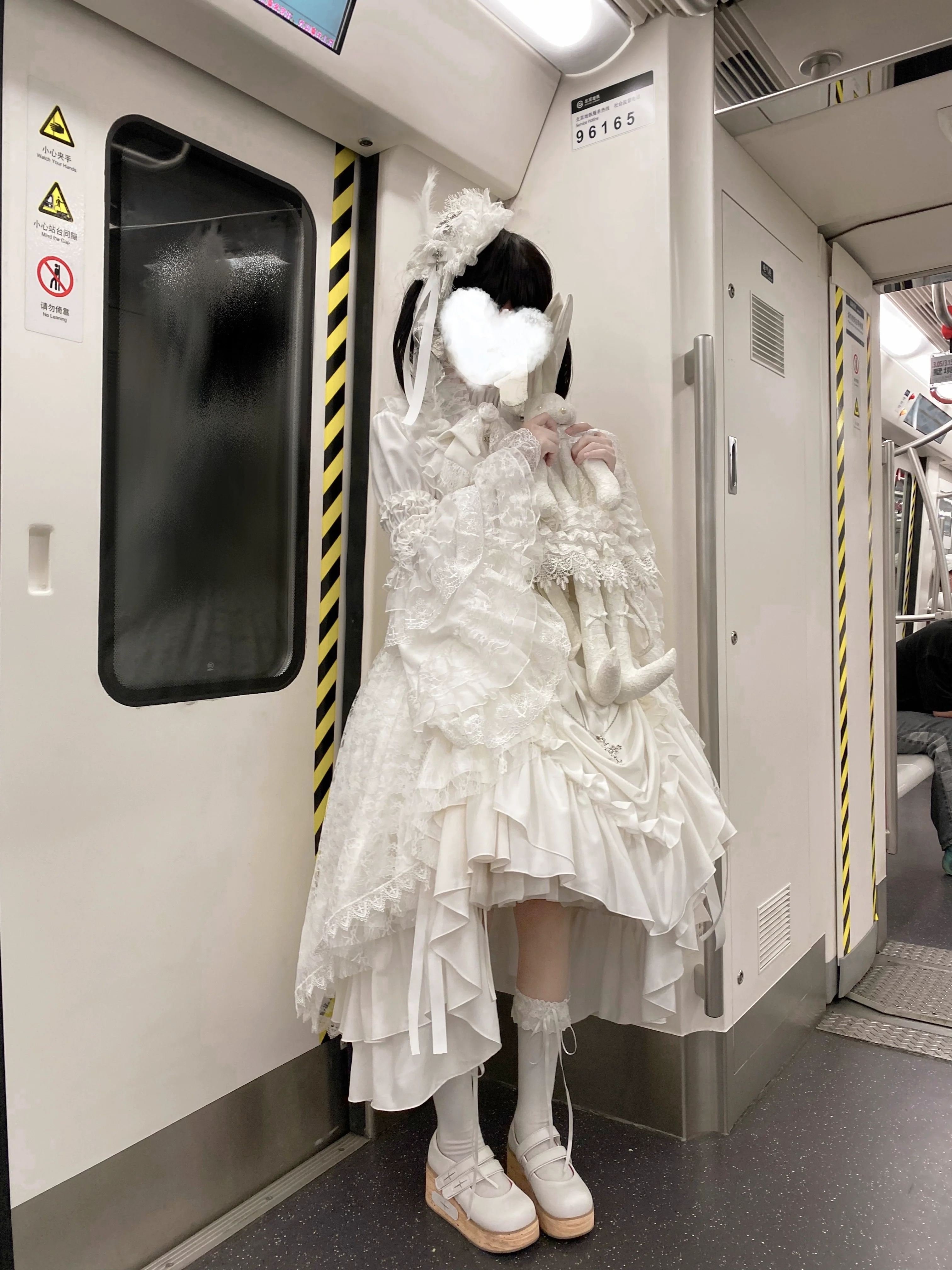 Nightingale Girl - Eternal Taboo - Gothic Lolita Dress with Princess Sleeve Shirt - Image 19