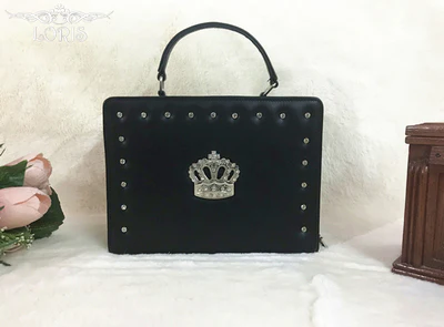 Gothic Lolita Handbag Crown Bag - Image 7