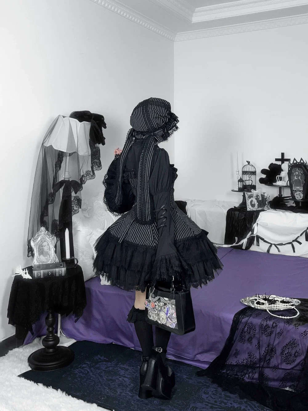 Bunny Fantasy - Gothic Lolita JSK Dress Princess Sleeve Shirt - Image 26