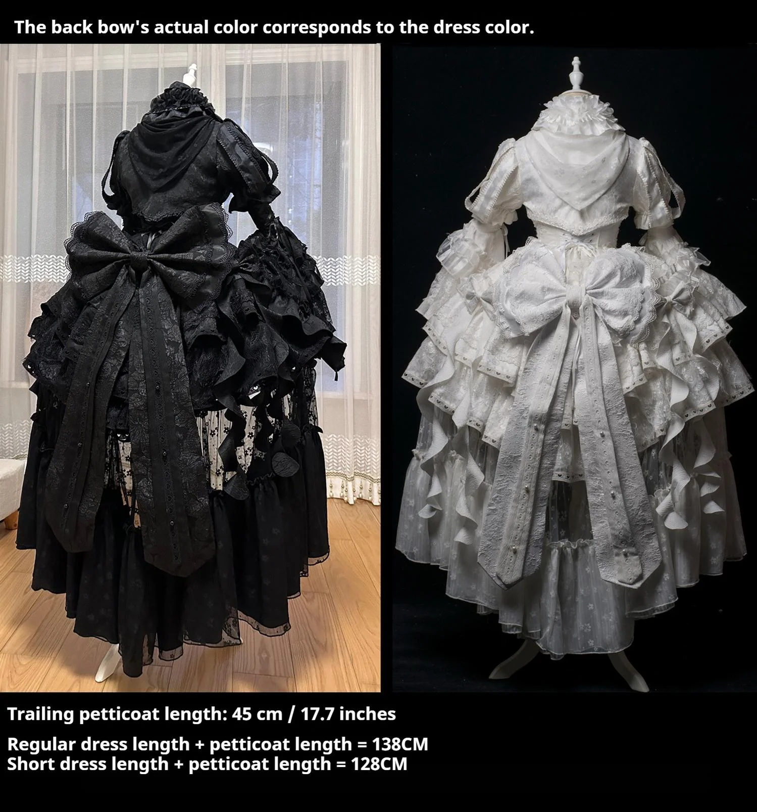 Smoothy - Caliburn - Gothic Lolita JSK Dress with Bolero with Detachable Sleeves - Image 25