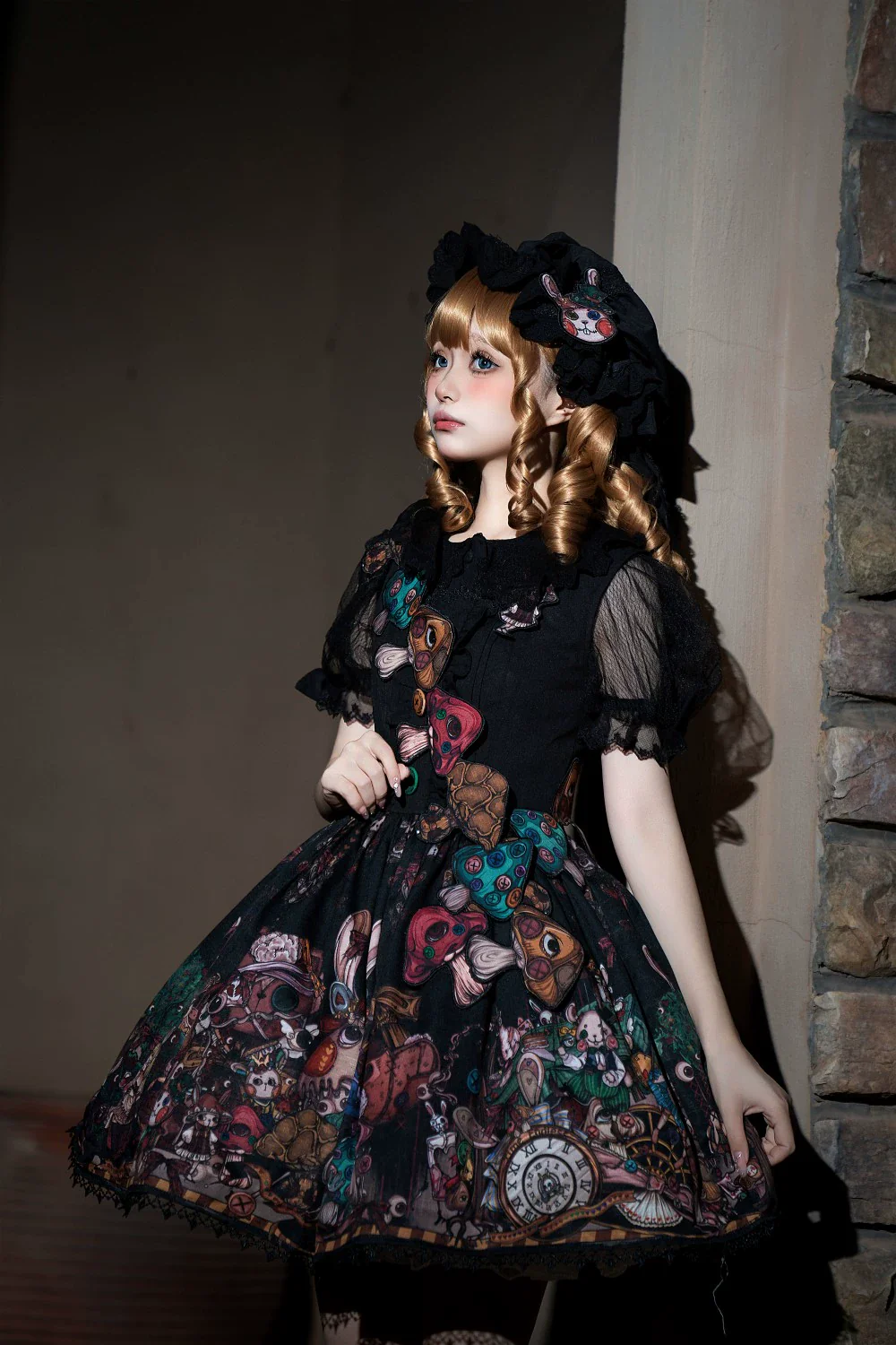 Rabbit Kingdom - Gothic Lolita JSK Suit Printed Lolita Dress - Image 14