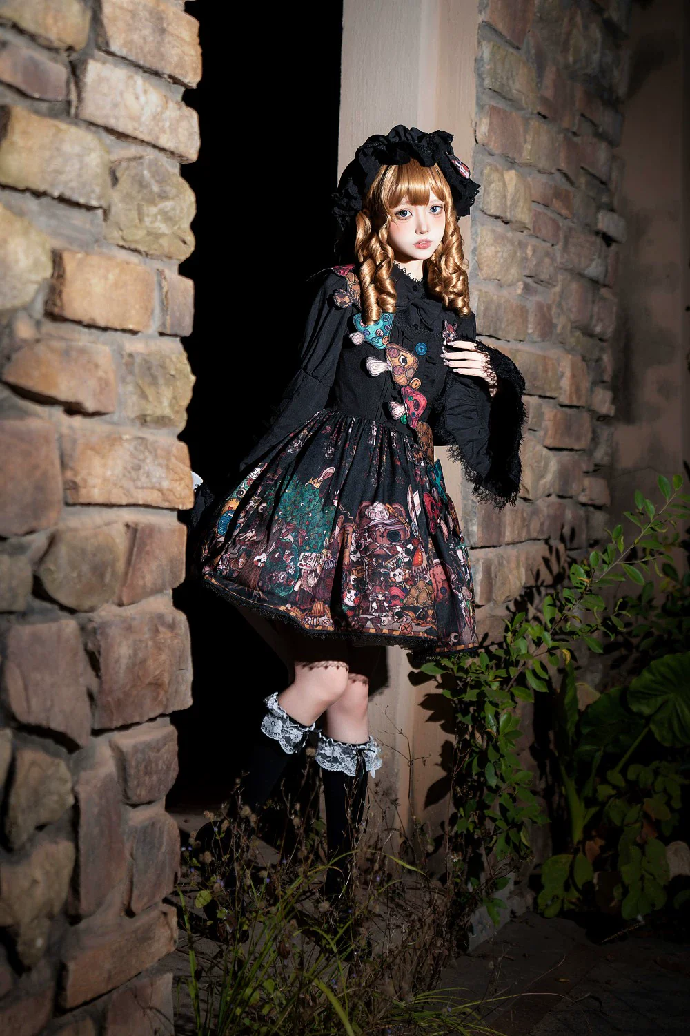 Rabbit Kingdom - Gothic Lolita JSK Suit Printed Lolita Dress - Image 17