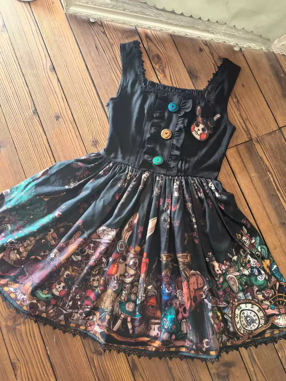 Rabbit Kingdom - Gothic Lolita JSK Suit Printed Lolita Dress - Image 18