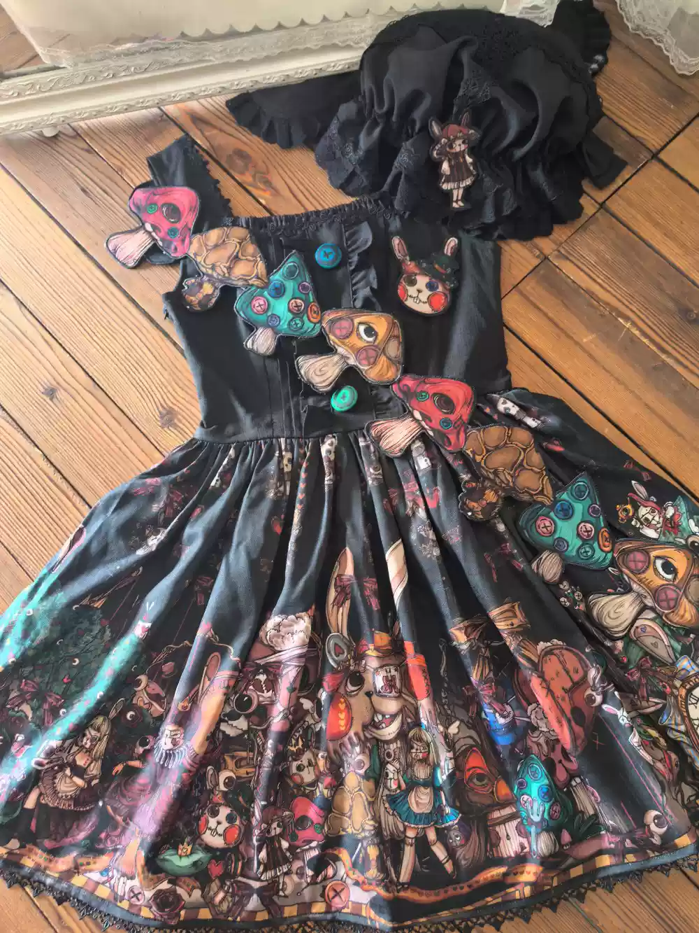 Rabbit Kingdom - Gothic Lolita JSK Suit Printed Lolita Dress - Image 19