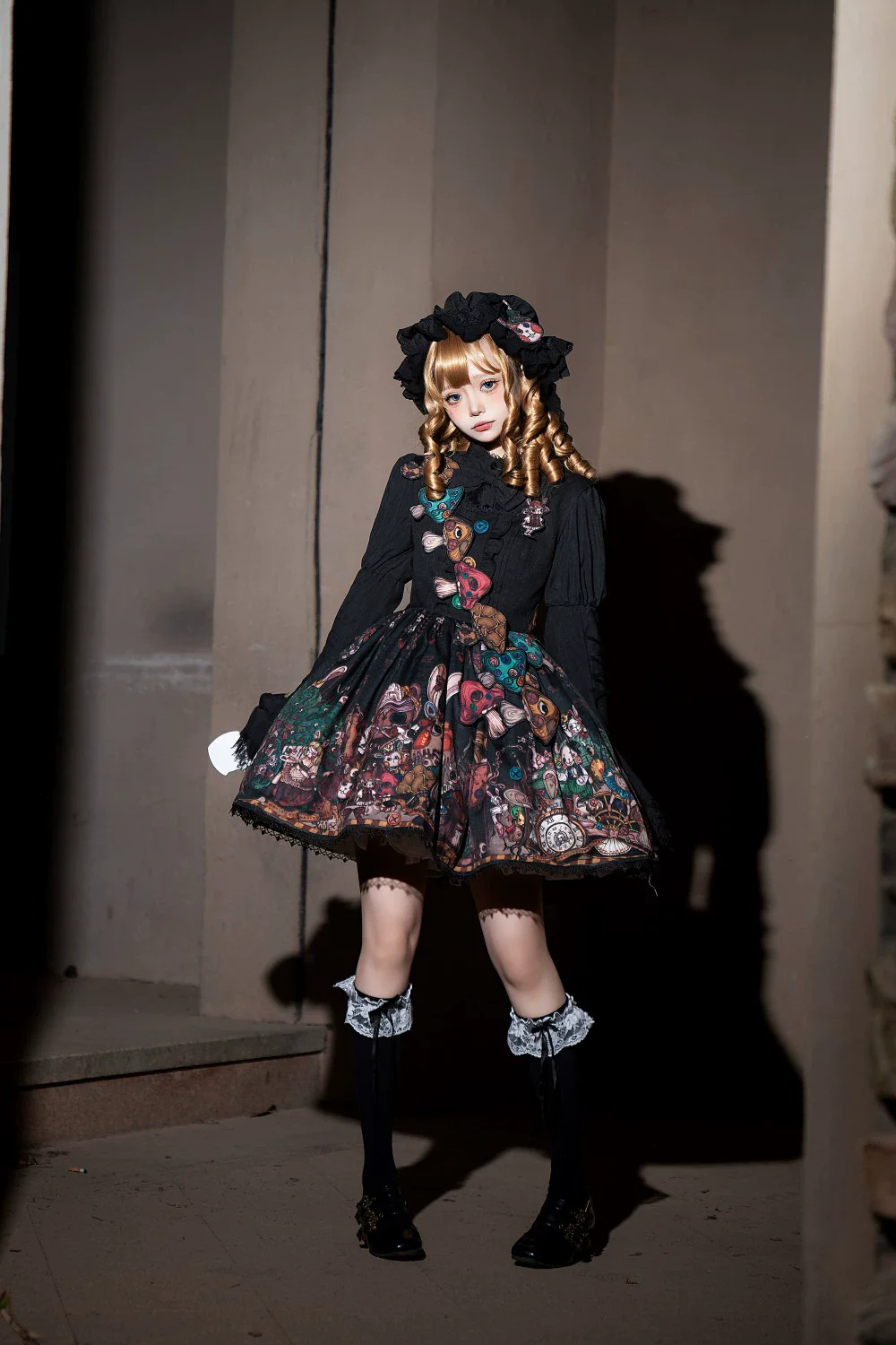 Rabbit Kingdom - Gothic Lolita JSK Suit Printed Lolita Dress - Image 9