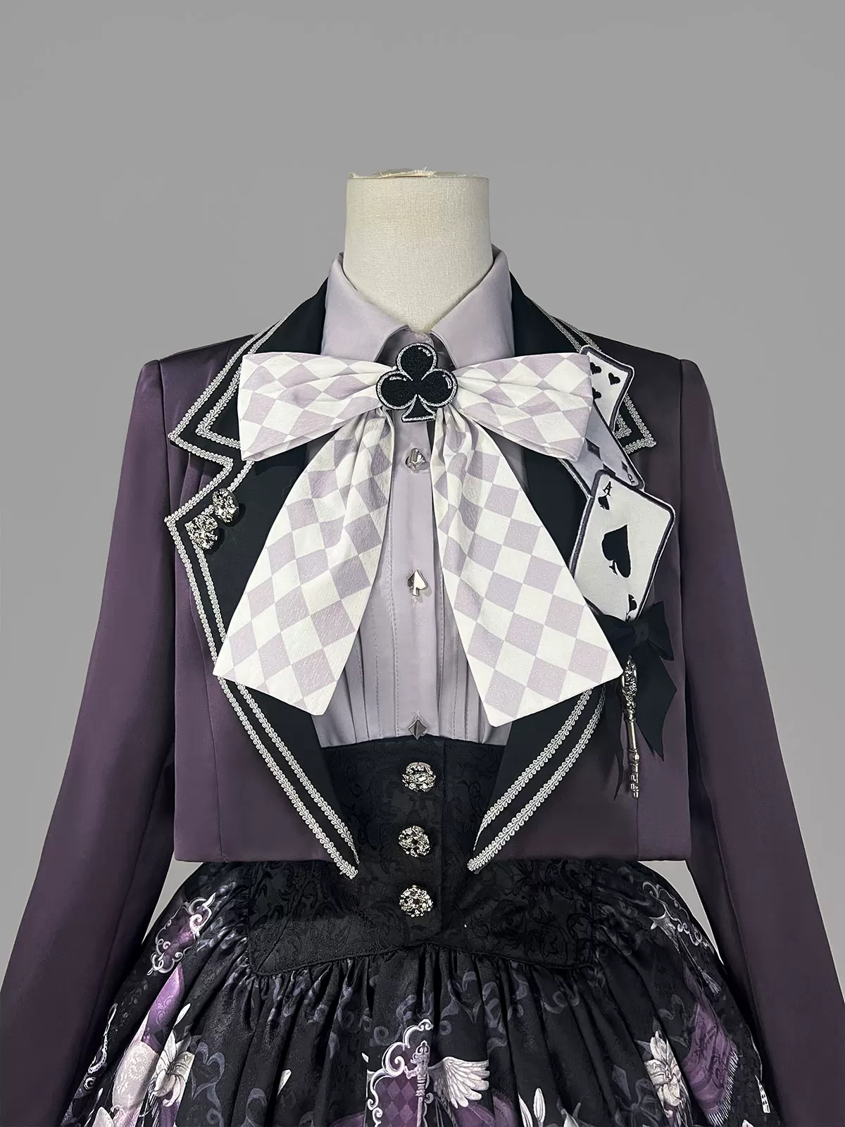 Magic Troupe - Gothic Lolita Outfit, Bunny Printed Skirt - Image 11