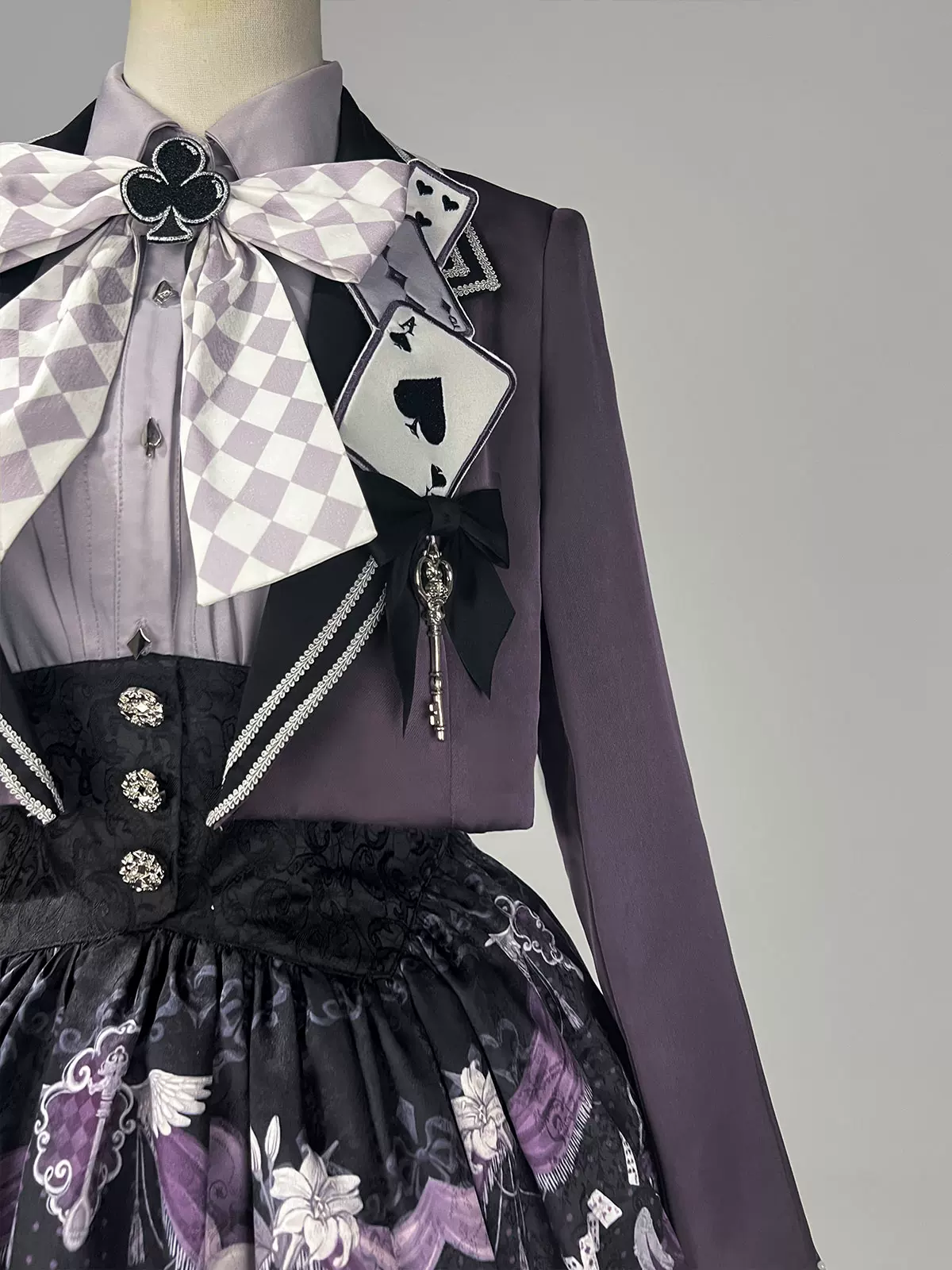 Magic Troupe - Gothic Lolita Outfit, Bunny Printed Skirt - Image 12