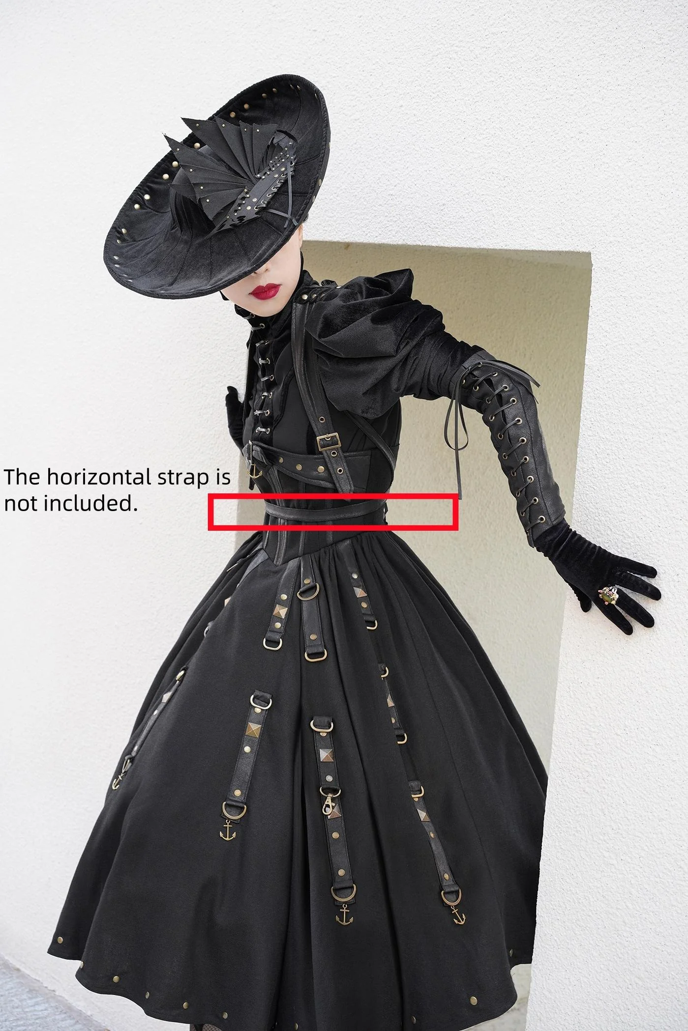 FOXTROT - Ghost Ship - Gothic Lolita Pirate JSK & Mutton Sleeves Blouse - Image 13