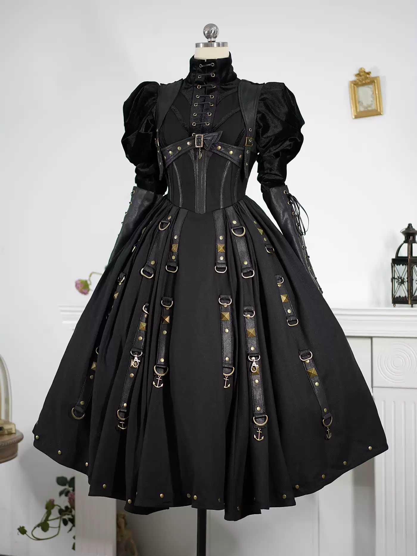 FOXTROT - Ghost Ship - Gothic Lolita Pirate JSK & Mutton Sleeves Blouse - Image 2