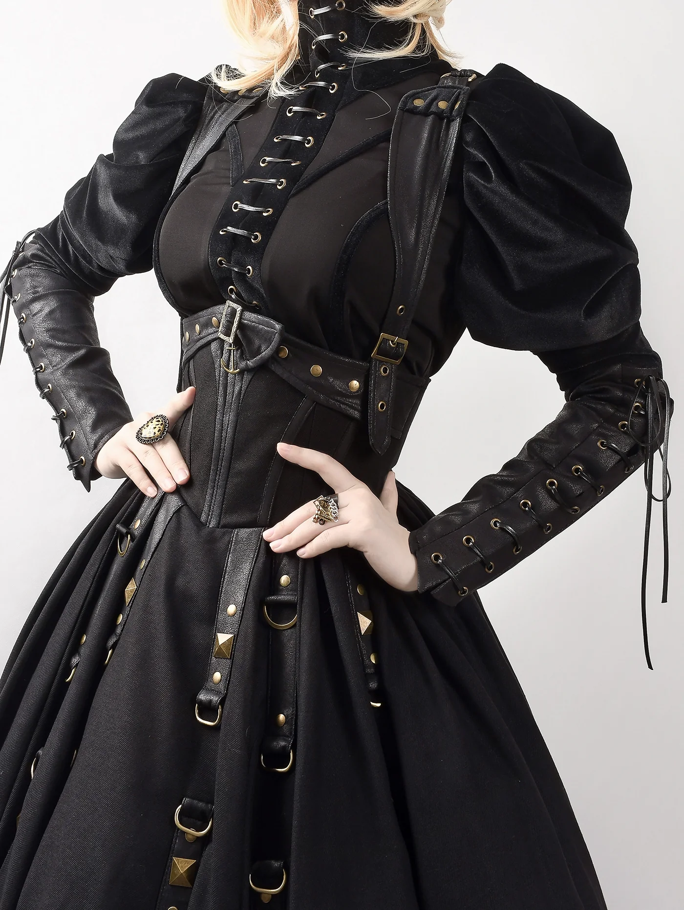 FOXTROT - Ghost Ship - Gothic Lolita Pirate JSK & Mutton Sleeves Blouse - Image 6
