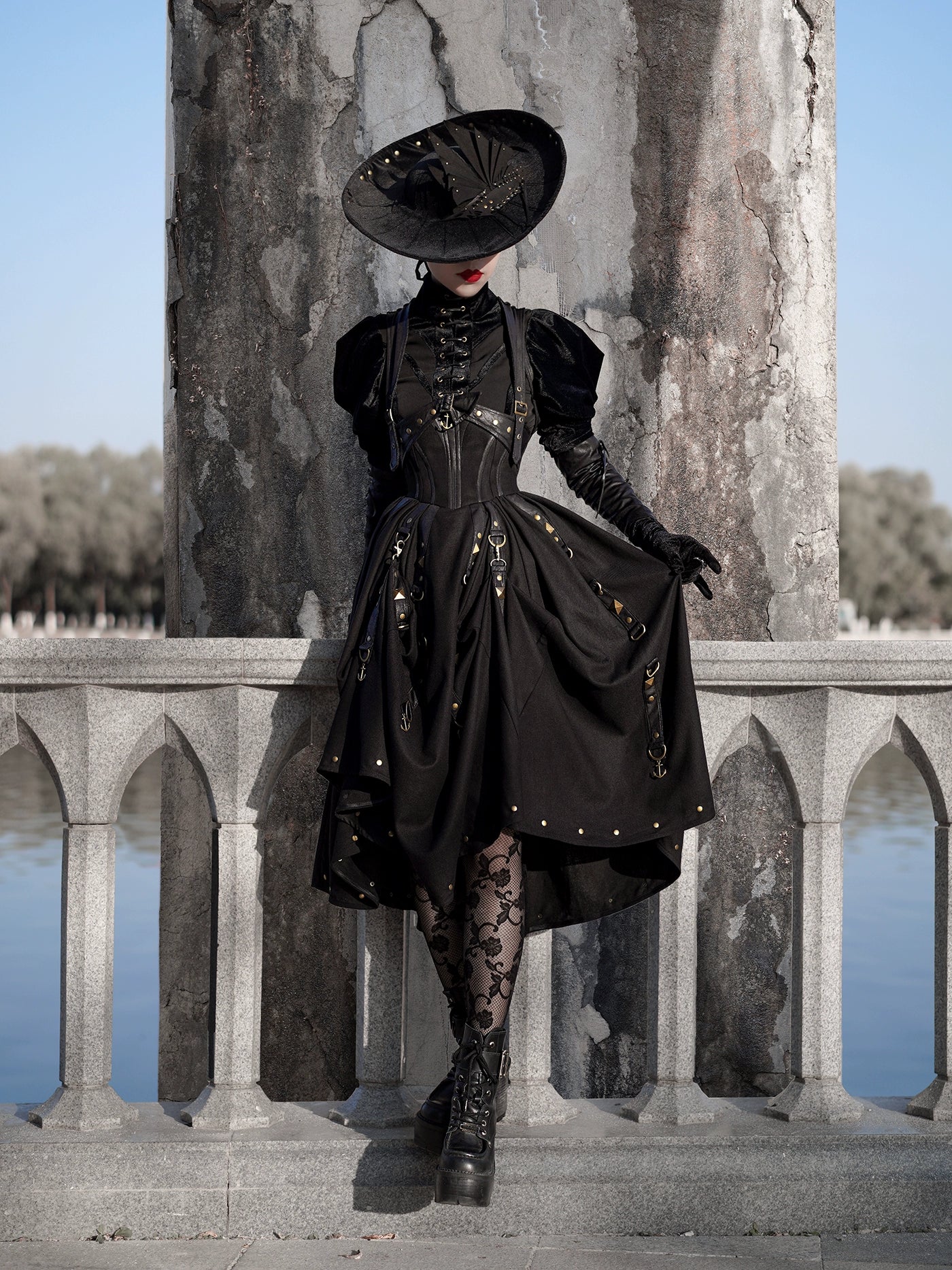 FOXTROT - Ghost Ship - Gothic Lolita Pirate JSK & Mutton Sleeves Blouse - Image 8