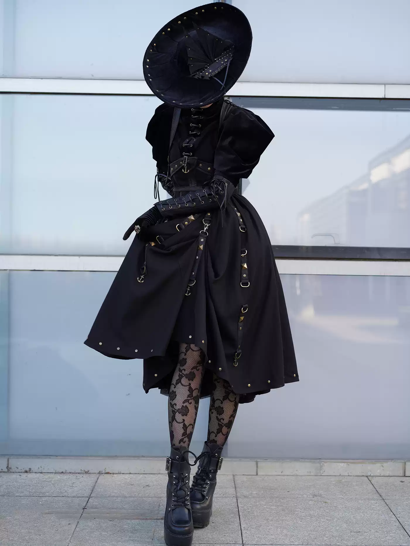 FOXTROT - Ghost Ship - Gothic Lolita Pirate JSK & Mutton Sleeves Blouse - Image 9