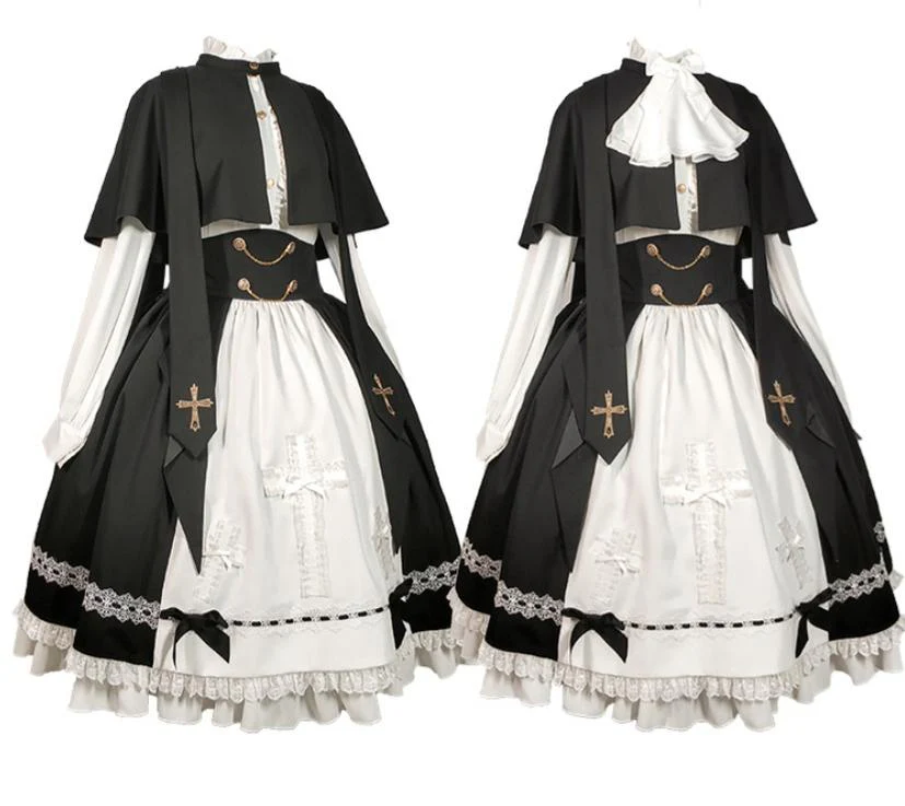 Holy Academy - Gothic Lolita Prince Skirt Set - Image 13