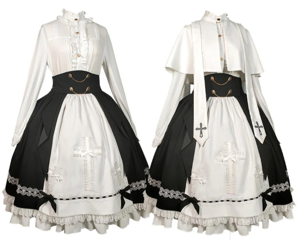 Holy Academy - Gothic Lolita Prince Skirt Set - Image 14