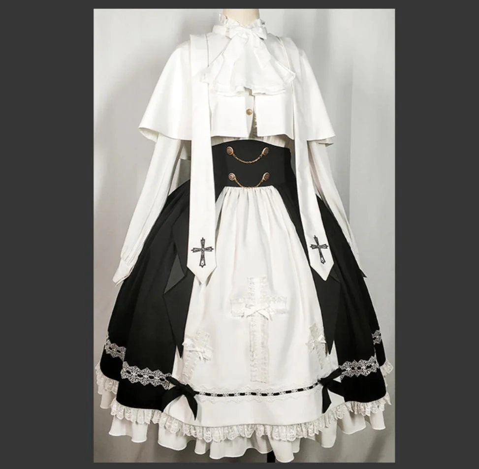 Holy Academy - Gothic Lolita Prince Skirt Set - Image 16