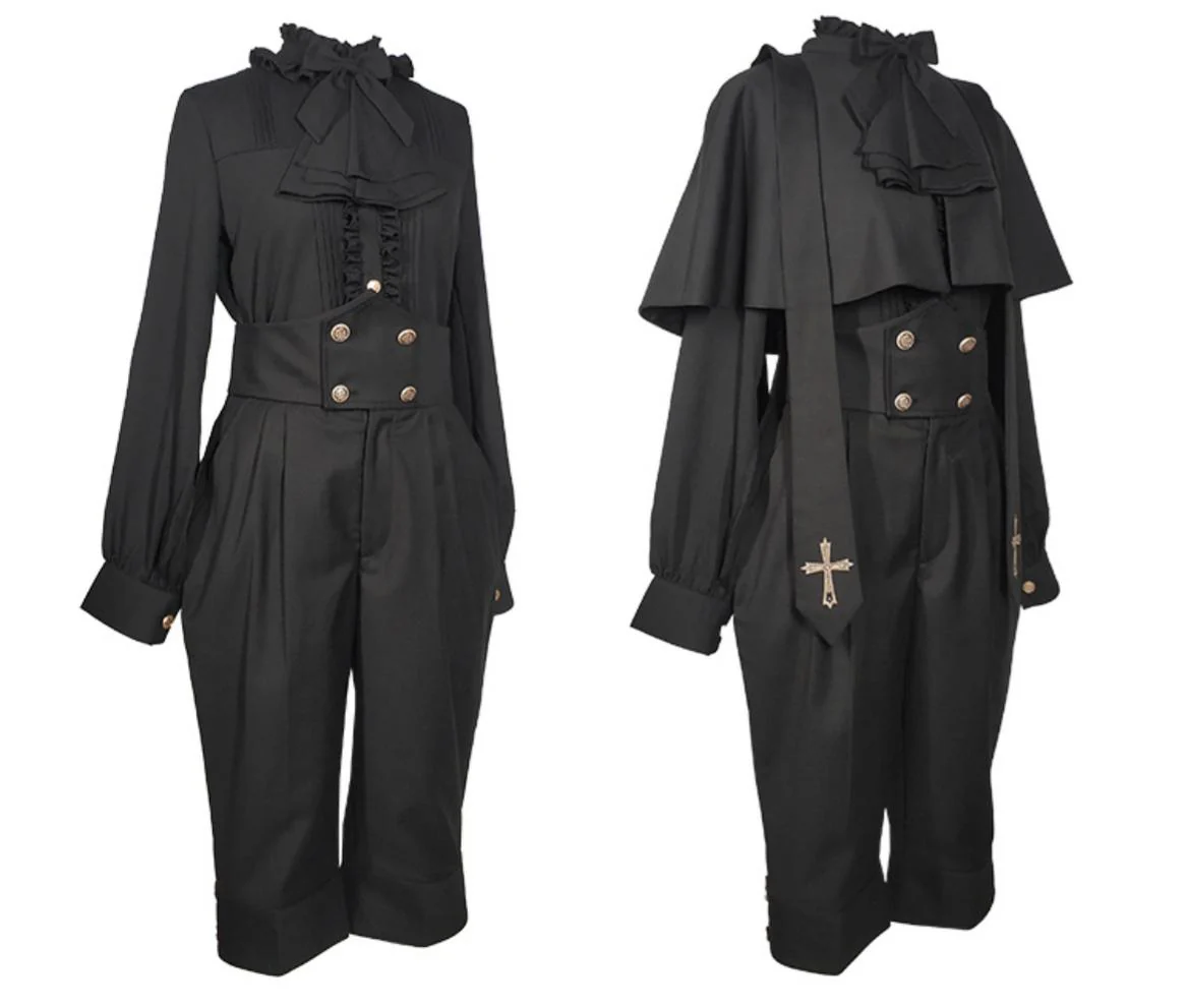 Holy Academy - Gothic Lolita Prince Skirt Set - Image 18