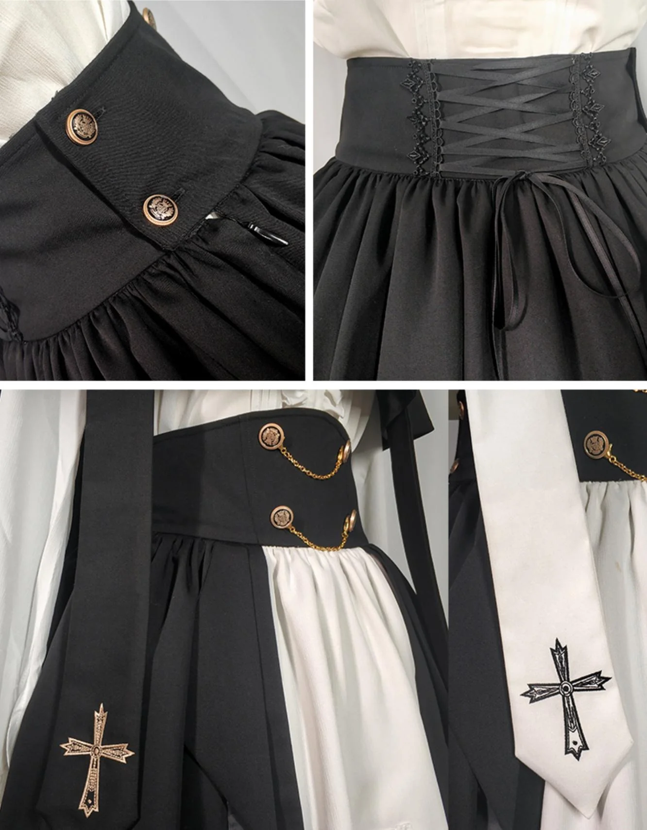 Holy Academy - Gothic Lolita Prince Skirt Set - Image 29