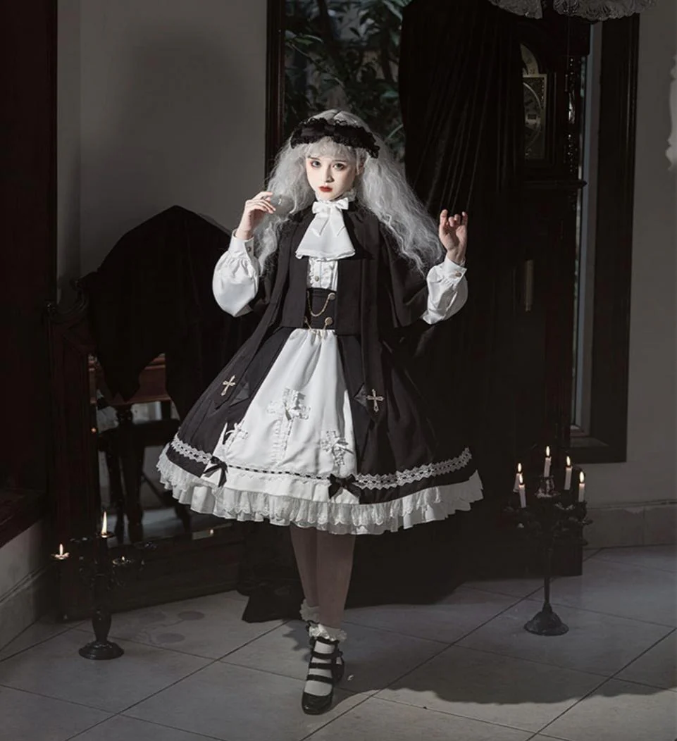Holy Academy - Gothic Lolita Prince Skirt Set - Image 31