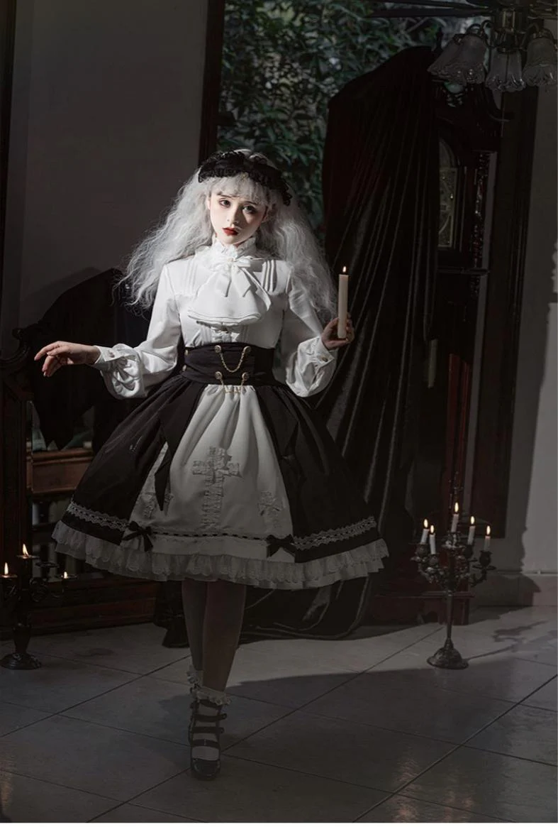 Holy Academy - Gothic Lolita Prince Skirt Set - Image 33