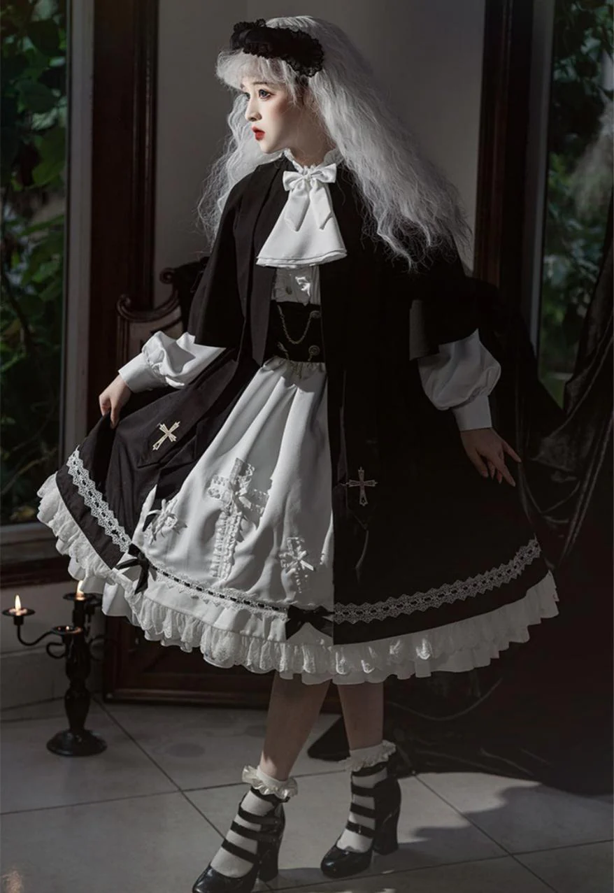 Holy Academy - Gothic Lolita Prince Skirt Set - Image 35