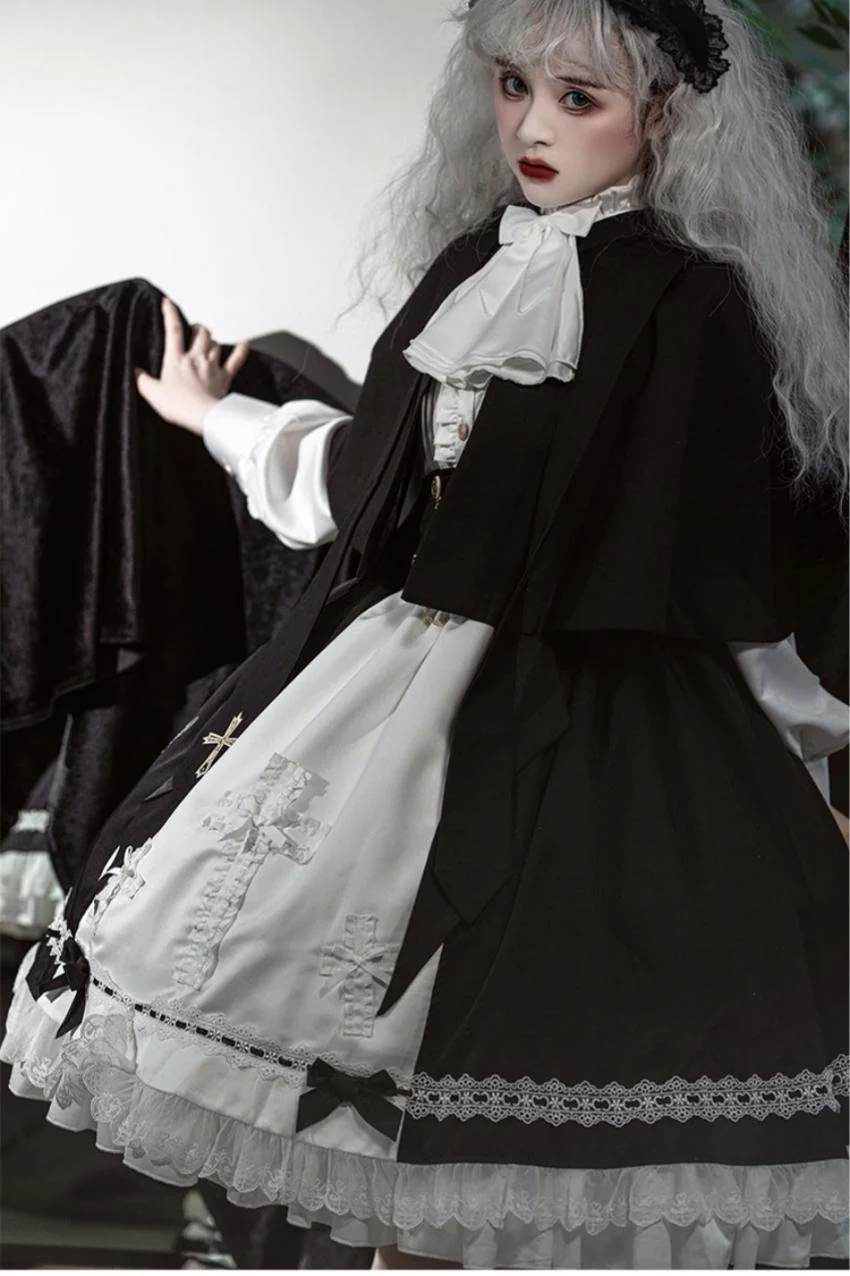 Holy Academy - Gothic Lolita Prince Skirt Set - Image 36