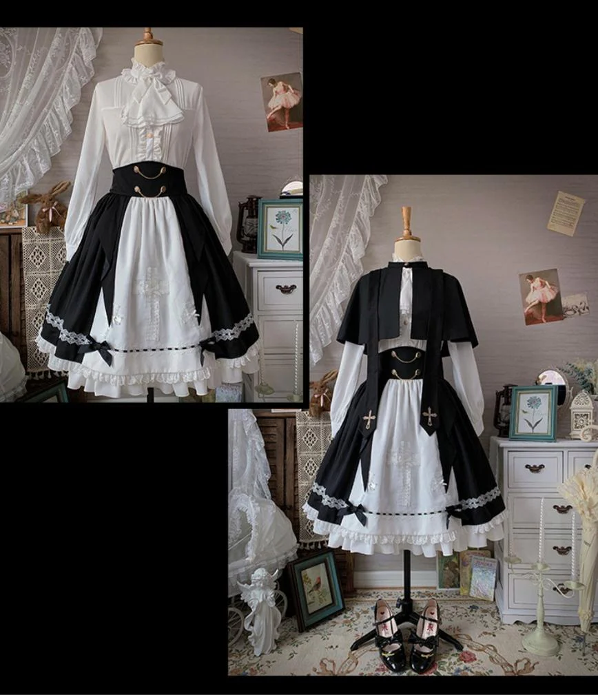 Holy Academy - Gothic Lolita Prince Skirt Set - Image 39