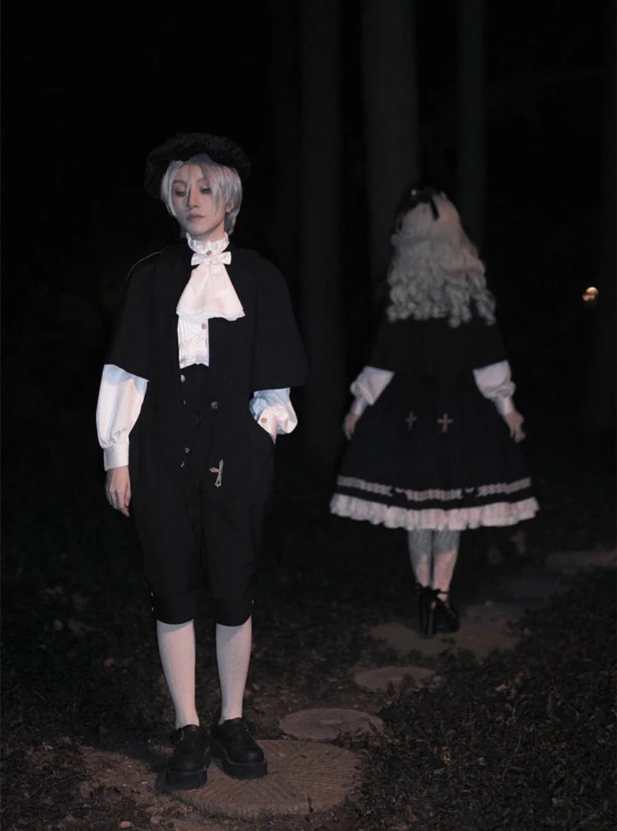 Holy Academy - Gothic Lolita Prince Skirt Set - Image 4