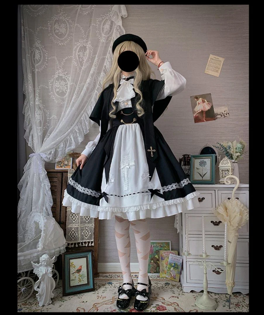 Holy Academy - Gothic Lolita Prince Skirt Set - Image 40