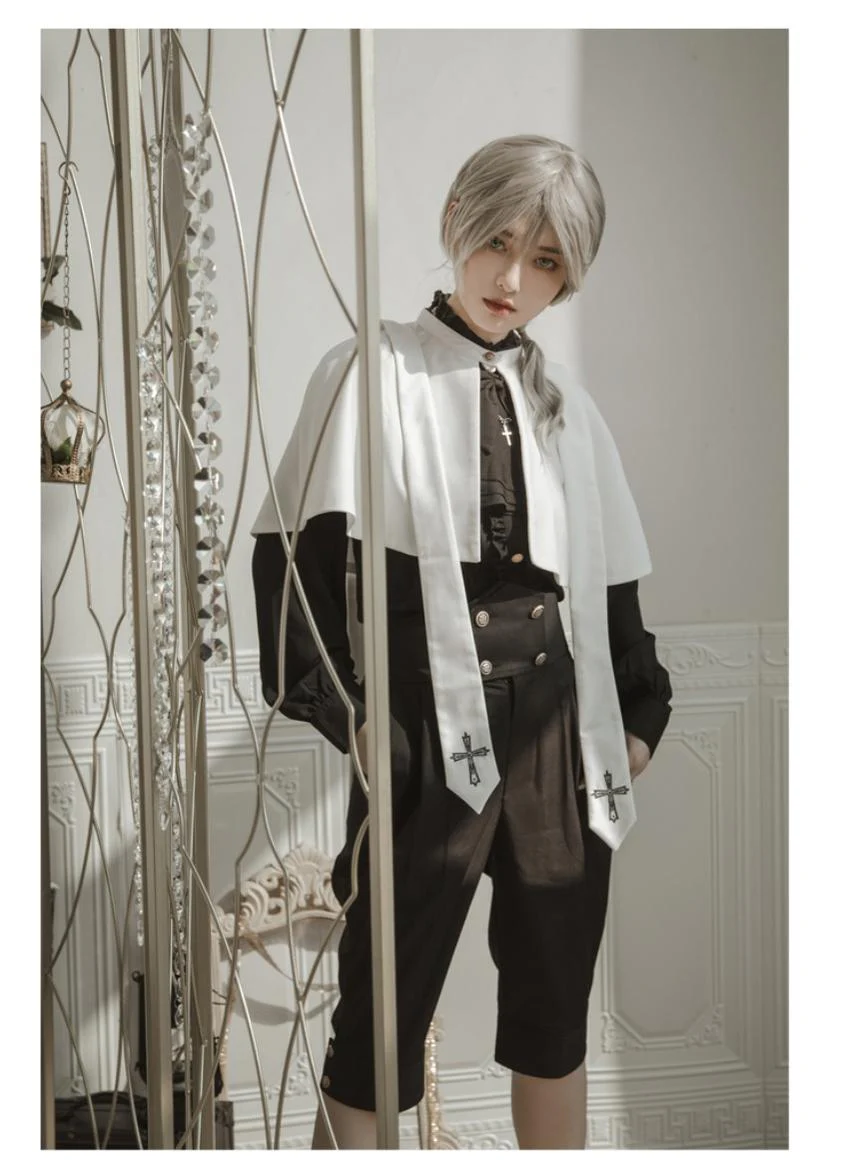 Holy Academy - Gothic Lolita Prince Skirt Set - Image 42