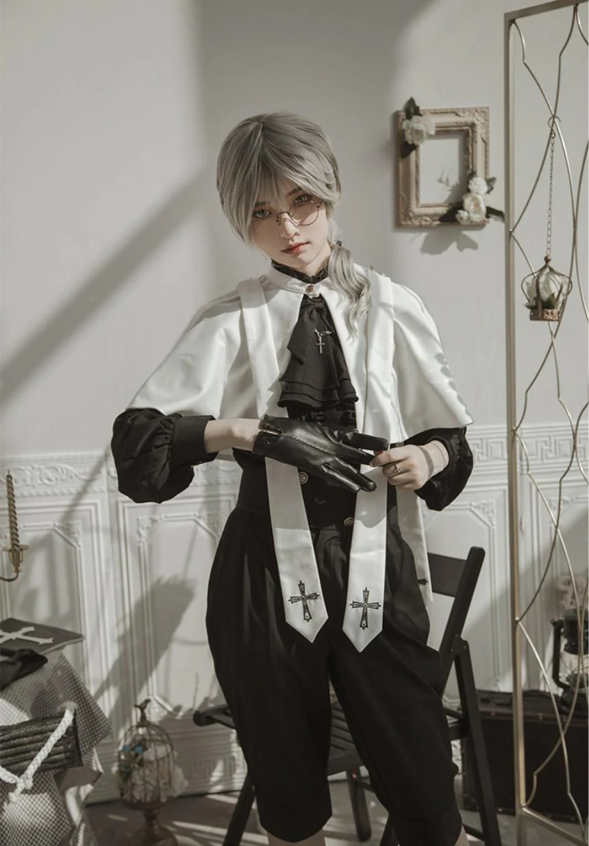 Holy Academy - Gothic Lolita Prince Skirt Set - Image 52