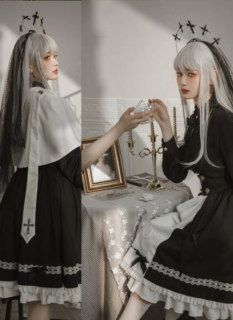 Holy Academy - Gothic Lolita Prince Skirt Set - Image 53