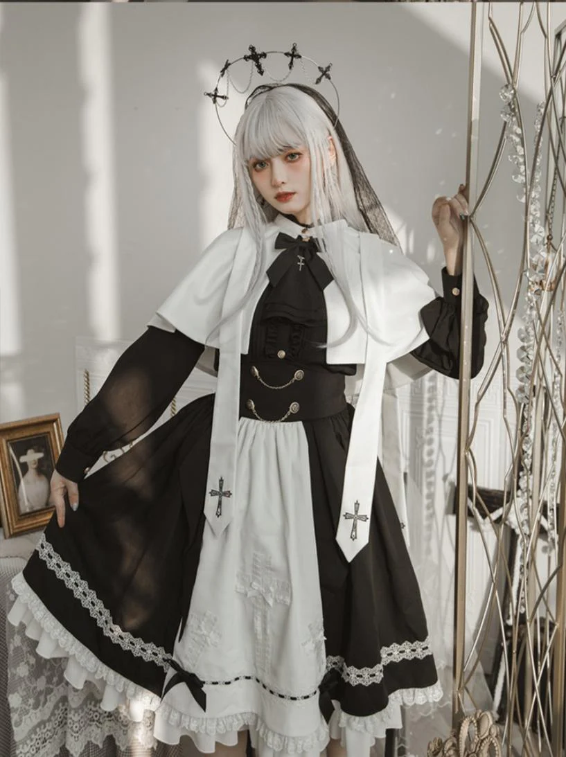 Holy Academy - Gothic Lolita Prince Skirt Set - Image 54