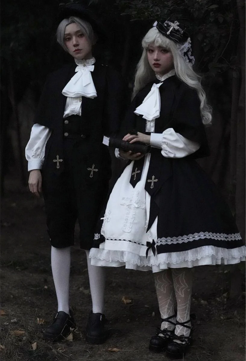 Holy Academy - Gothic Lolita Prince Skirt Set - Image 7
