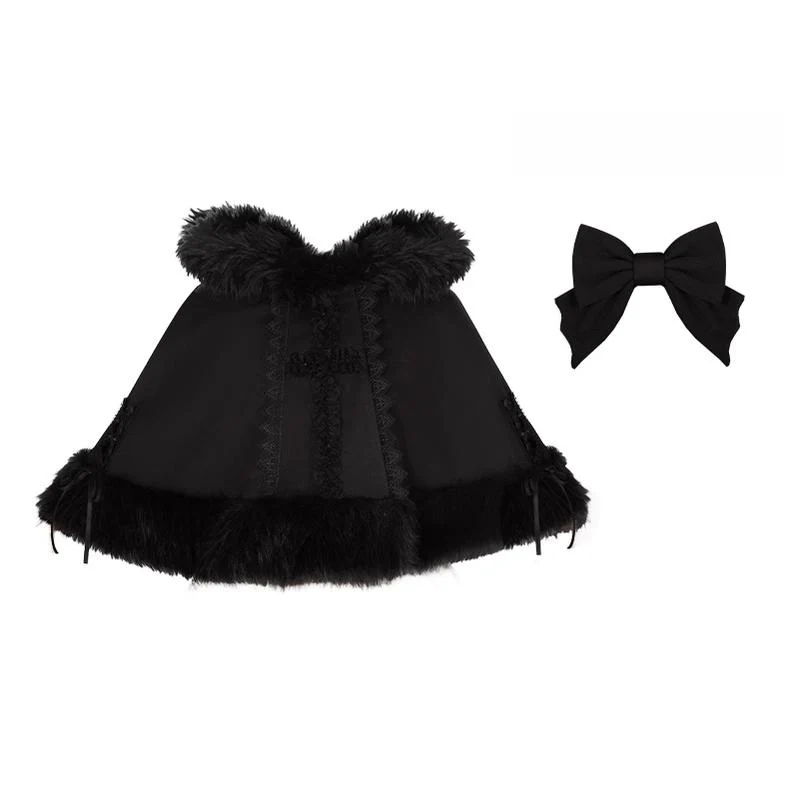 With PUJI - Rose Doll - Gothic Lolita Short OP, Mermaid Dress - Image 34