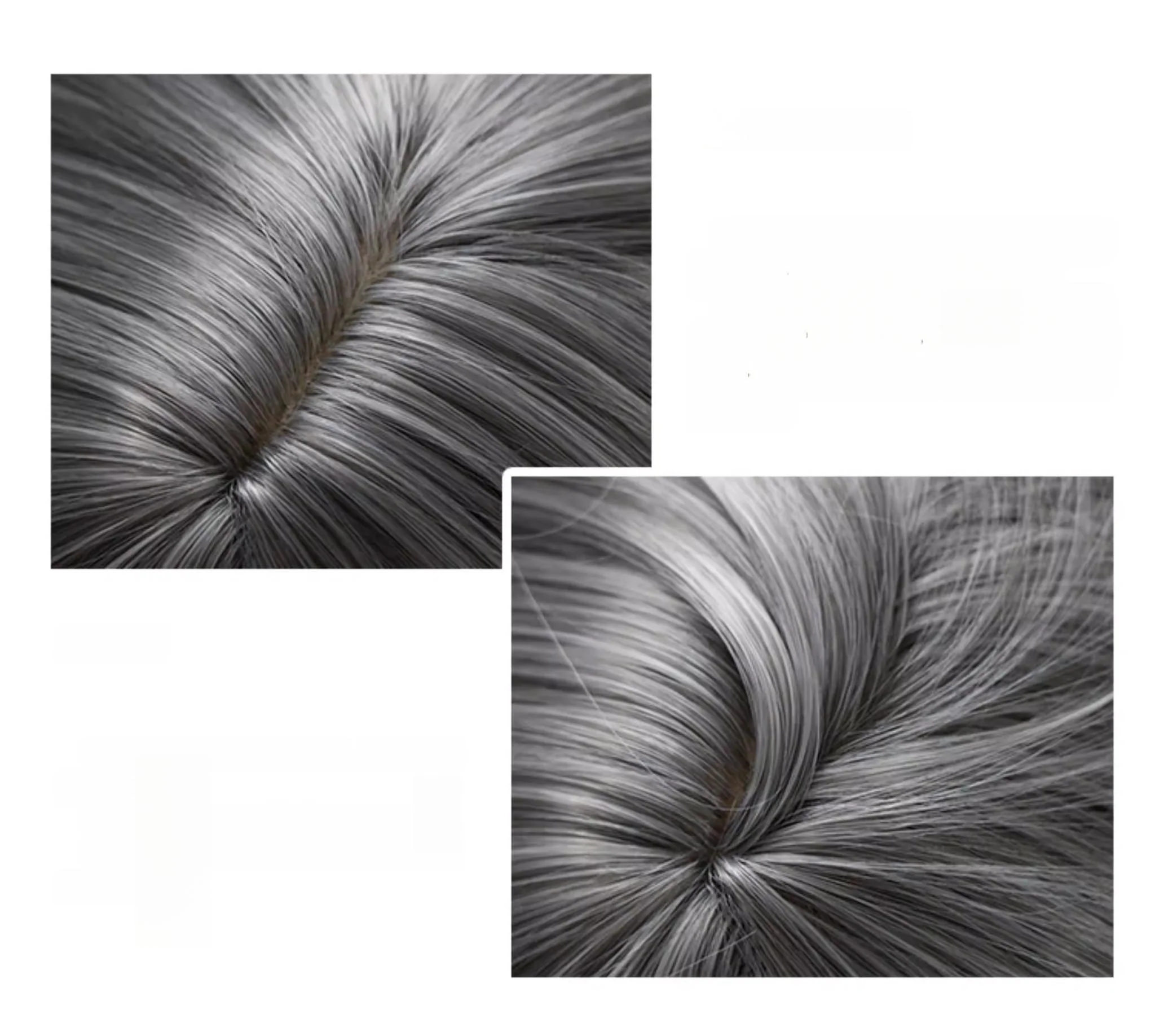 Gothic Lolita Short Wig, Detachable Curl Ponytails - Image 6