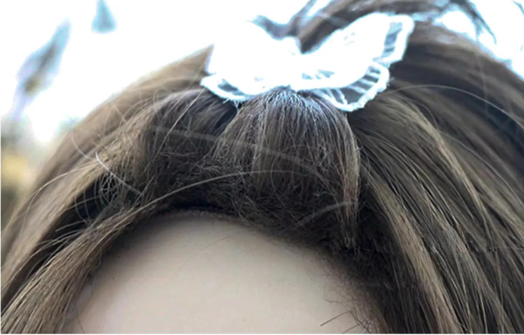 Gothic Lolita Short Wig, Detachable Curl Ponytails - Image 8
