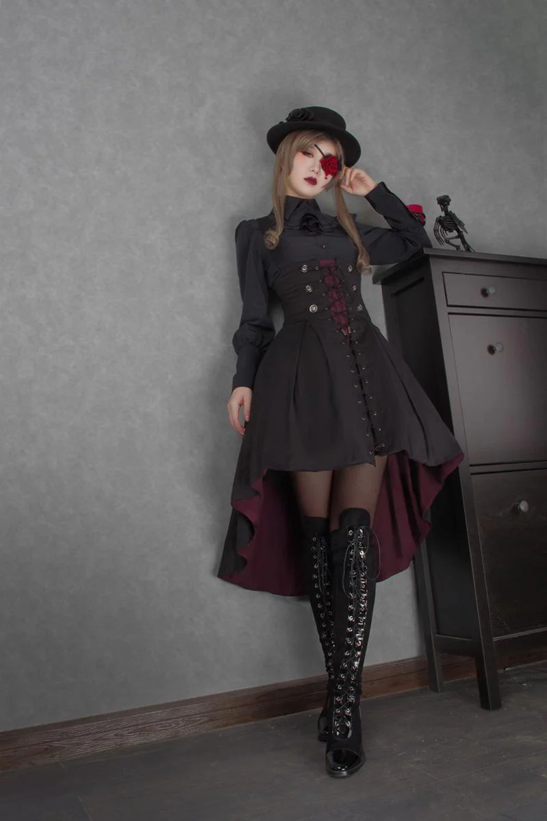 FOXTROT - FranVow - Gothic Lolita Skirt & JSK Suit - Image 22