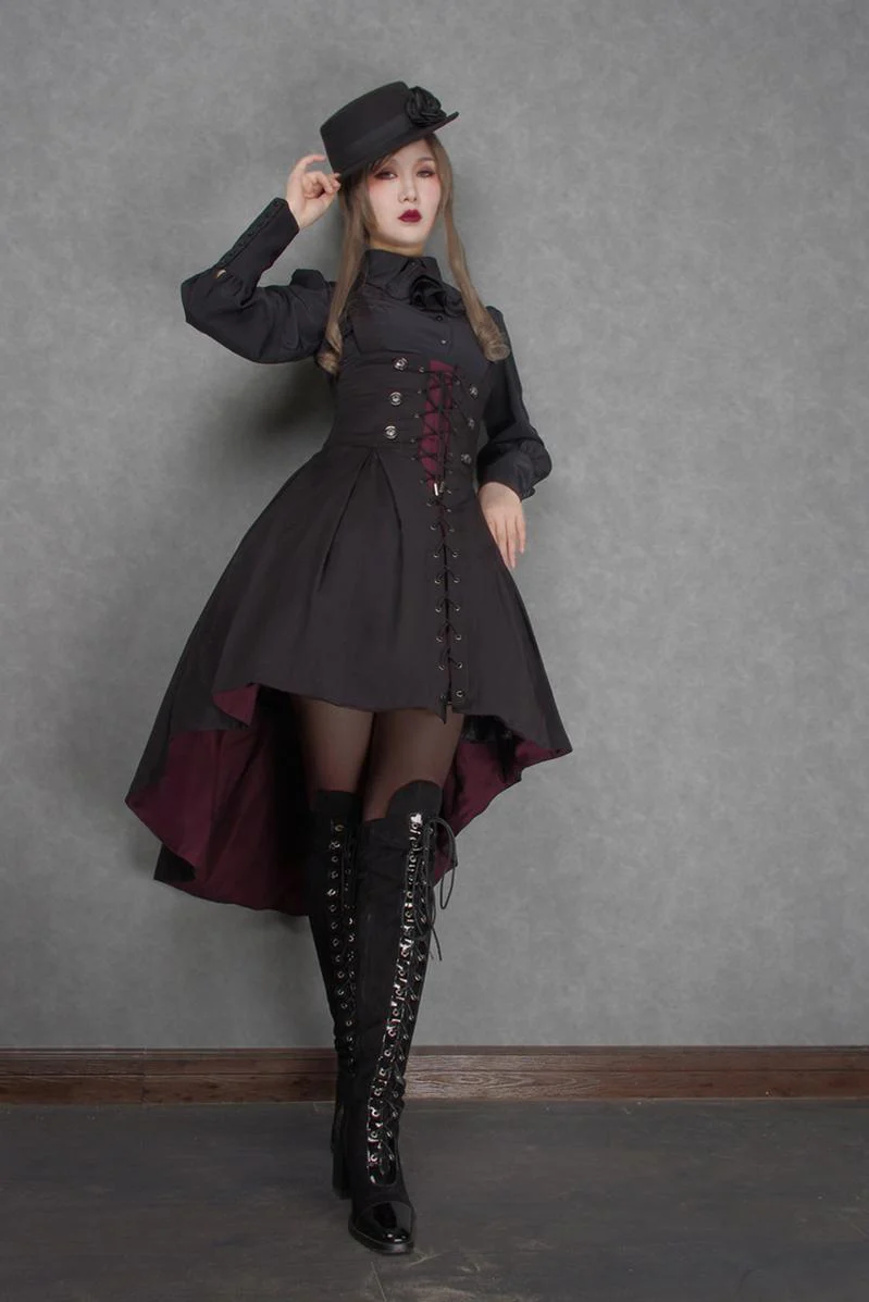 FOXTROT - FranVow - Gothic Lolita Skirt & JSK Suit - Image 23