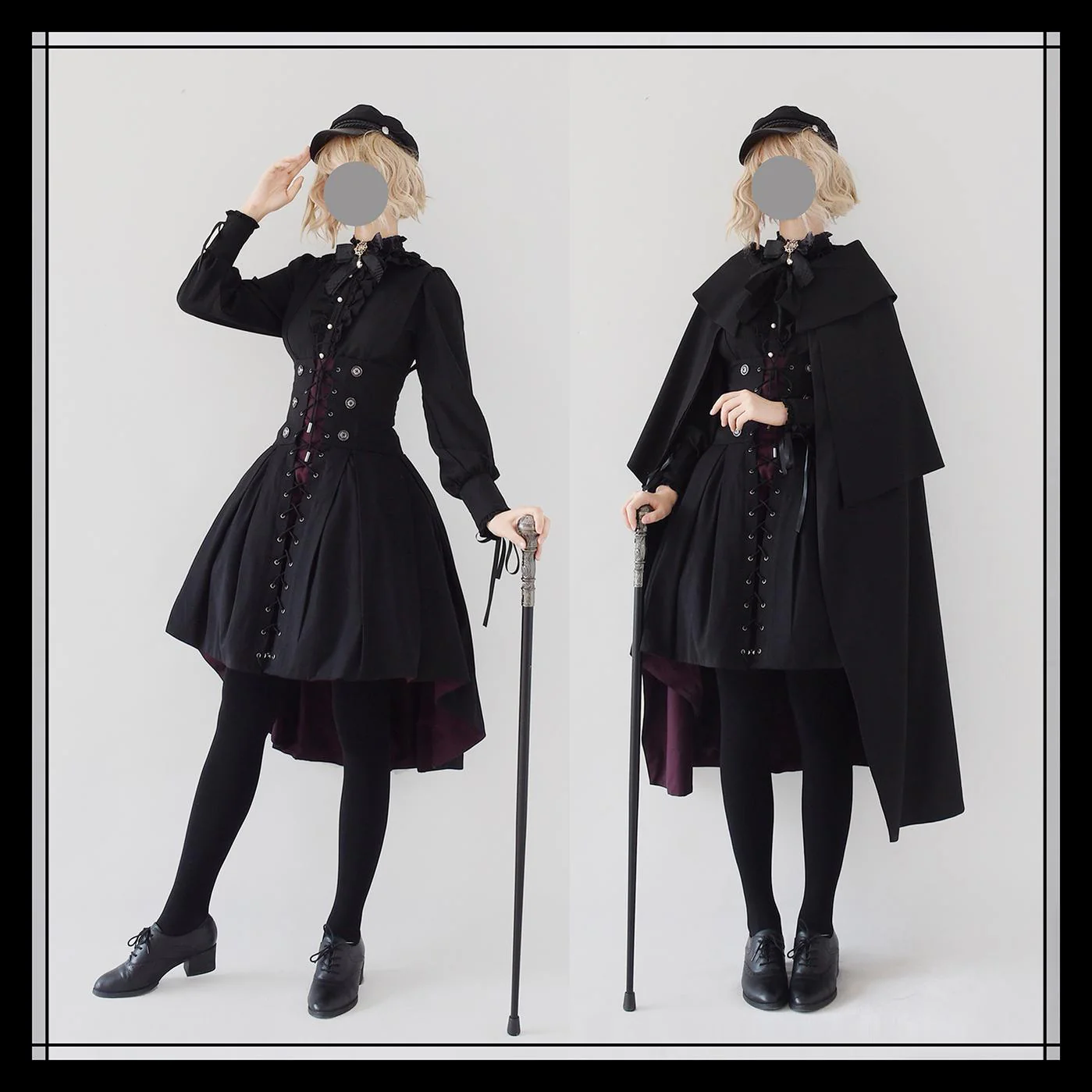 FOXTROT - FranVow - Gothic Lolita Skirt & JSK Suit - Image 27