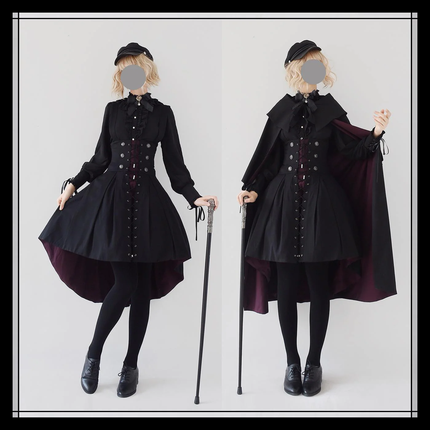 FOXTROT - FranVow - Gothic Lolita Skirt & JSK Suit - Image 28
