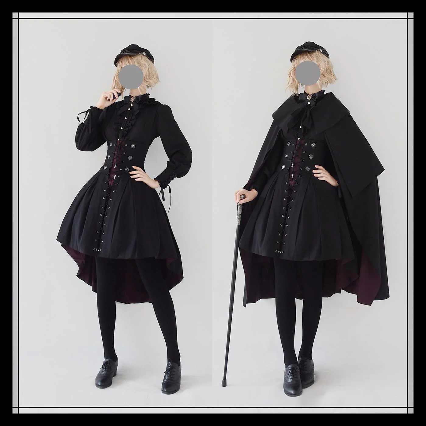 FOXTROT - FranVow - Gothic Lolita Skirt & JSK Suit - Image 29