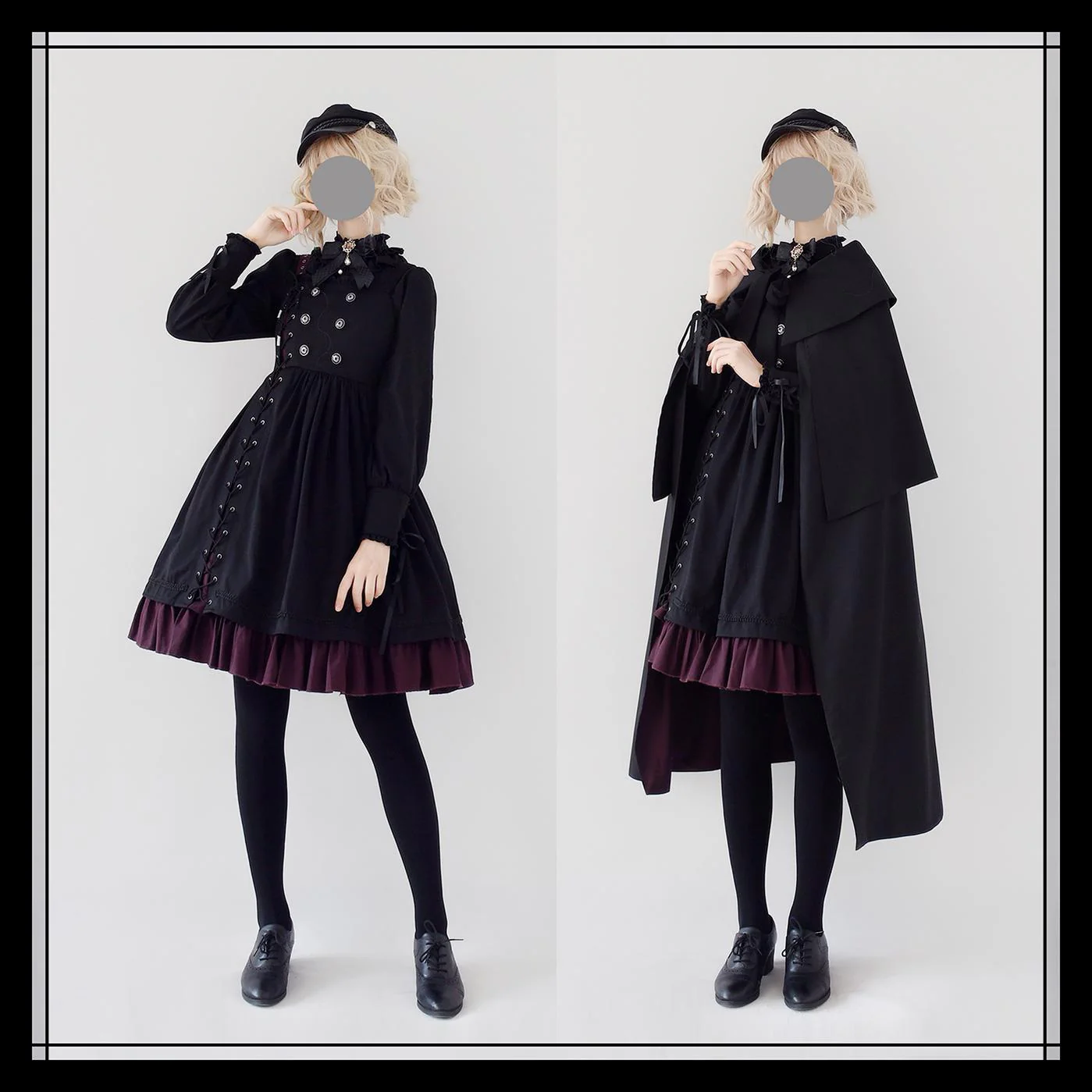 FOXTROT - FranVow - Gothic Lolita Skirt & JSK Suit - Image 30