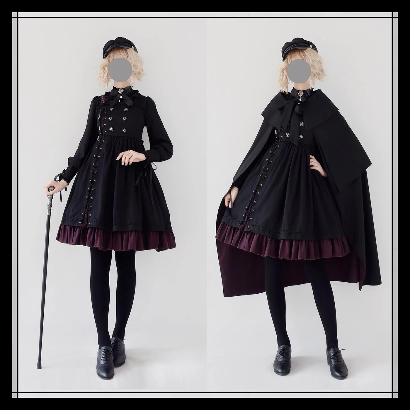 FOXTROT - FranVow - Gothic Lolita Skirt & JSK Suit - Image 31