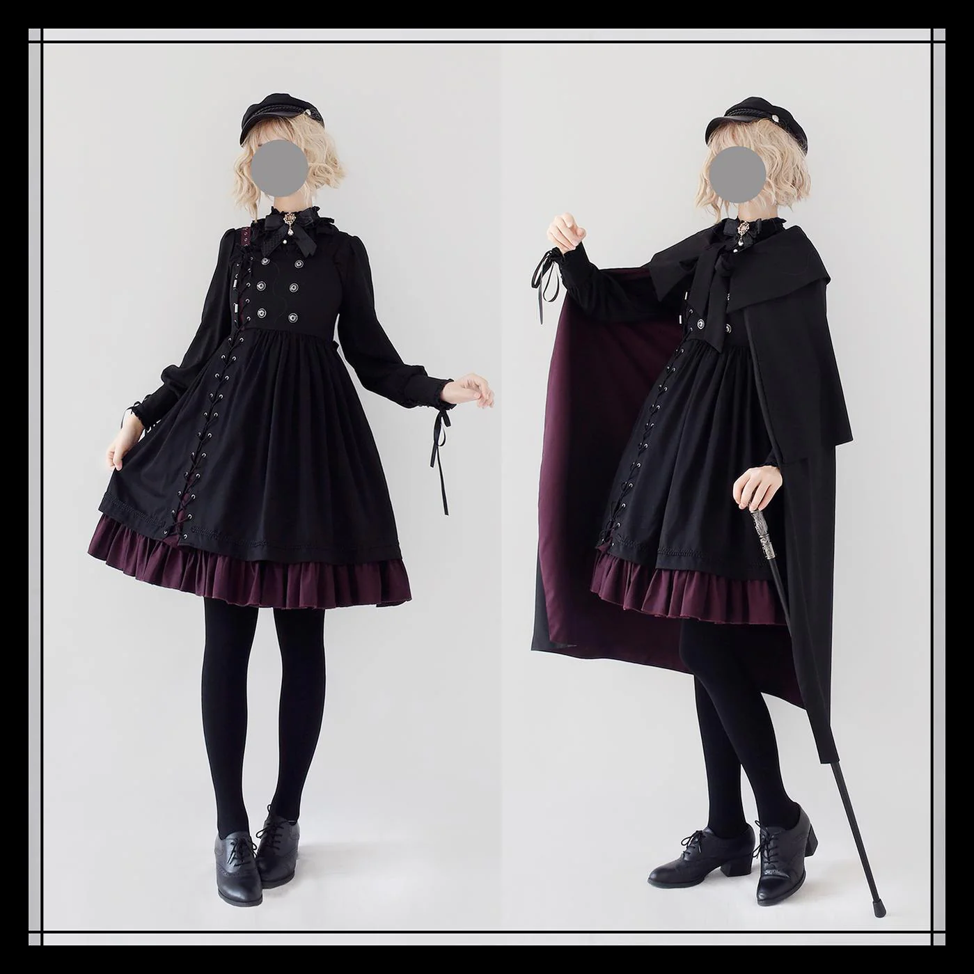 FOXTROT - FranVow - Gothic Lolita Skirt & JSK Suit - Image 32