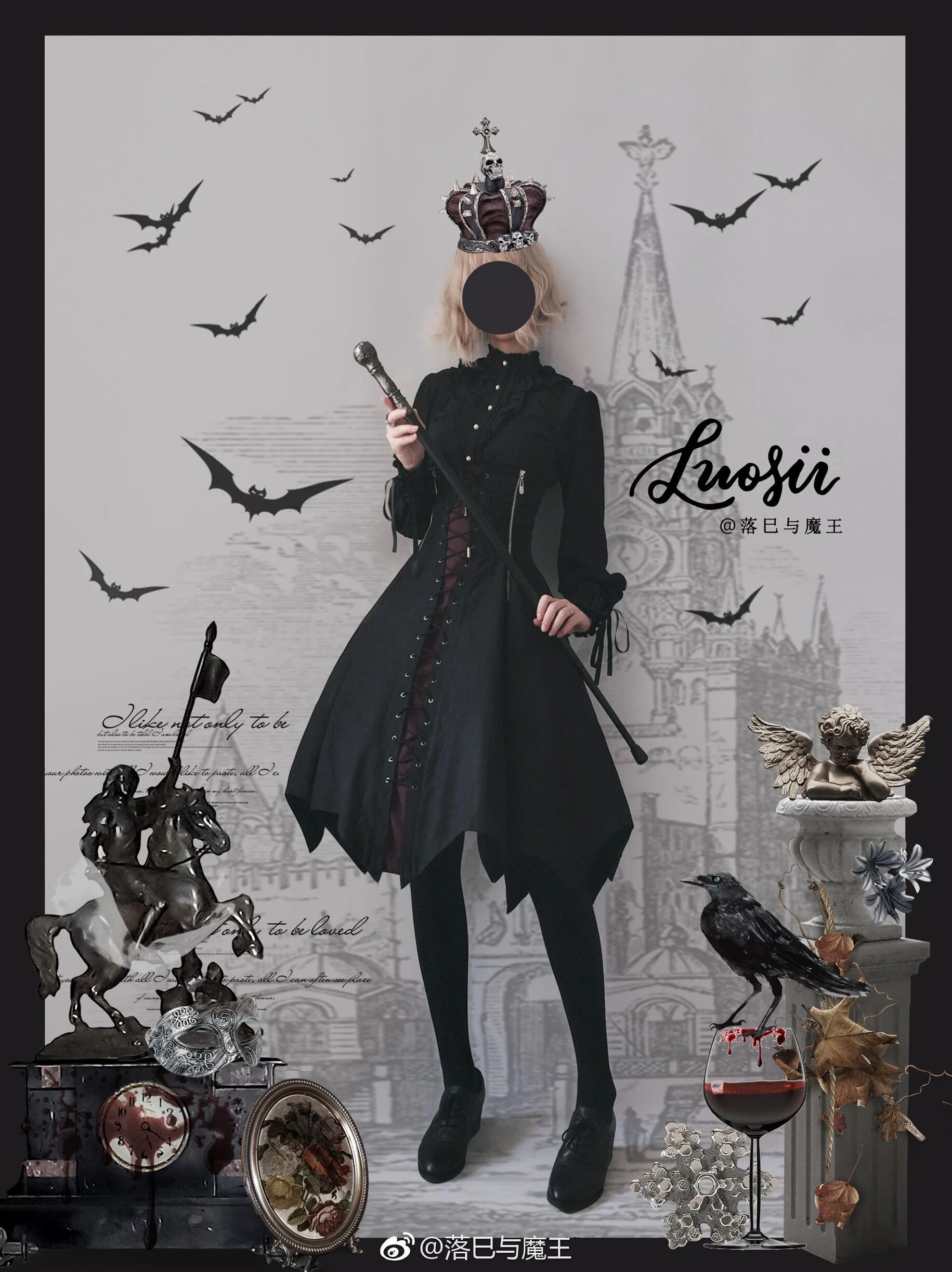 FOXTROT - FranVow - Gothic Lolita Skirt & JSK Suit - Image 45