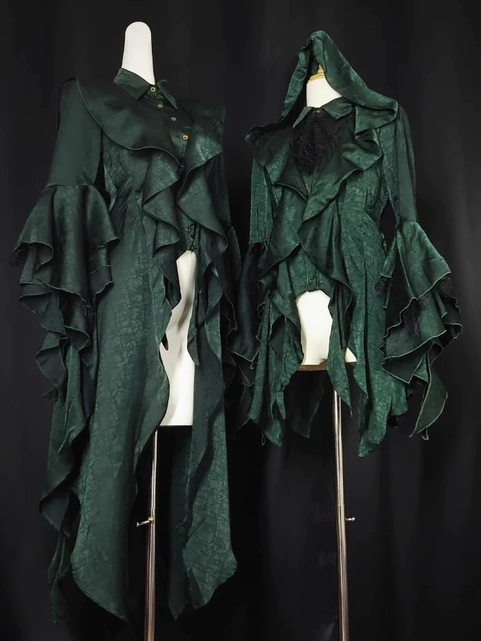 Camouflage Humanoid - Eerie Devour - Gothic Lolita Tentacle-like Petticoat and Short-Sleeved OP - Image 14