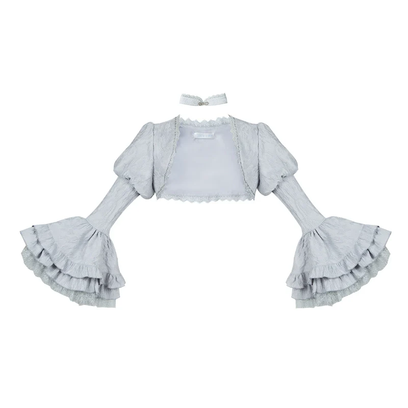 With PUJI - Letter and Poetry · Twilight - Gothic Witch Lolita SK Suit Bodice Mermaid Dress - Image 28